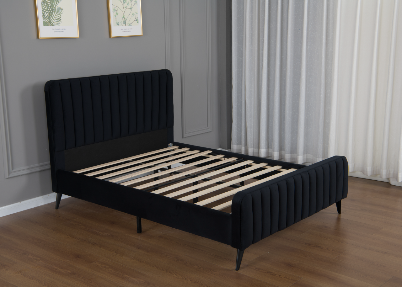 4647 Vivi Enchanted Velvet Bed Frame