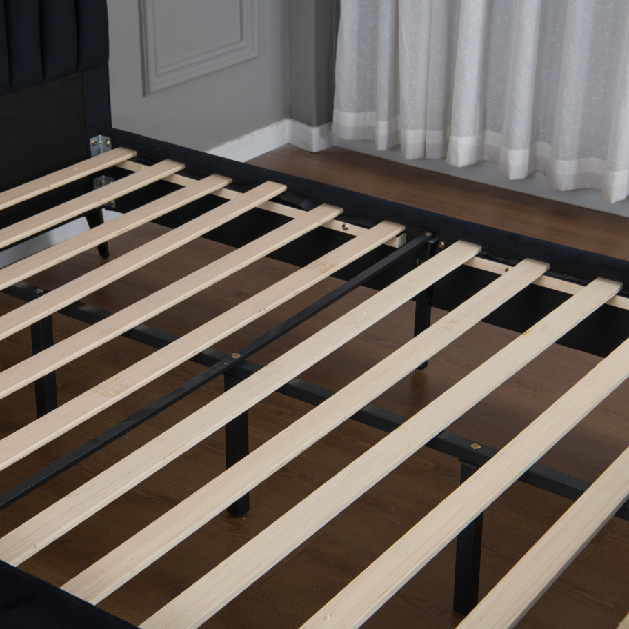 4647 Vivi Enchanted Velvet Bed Frame