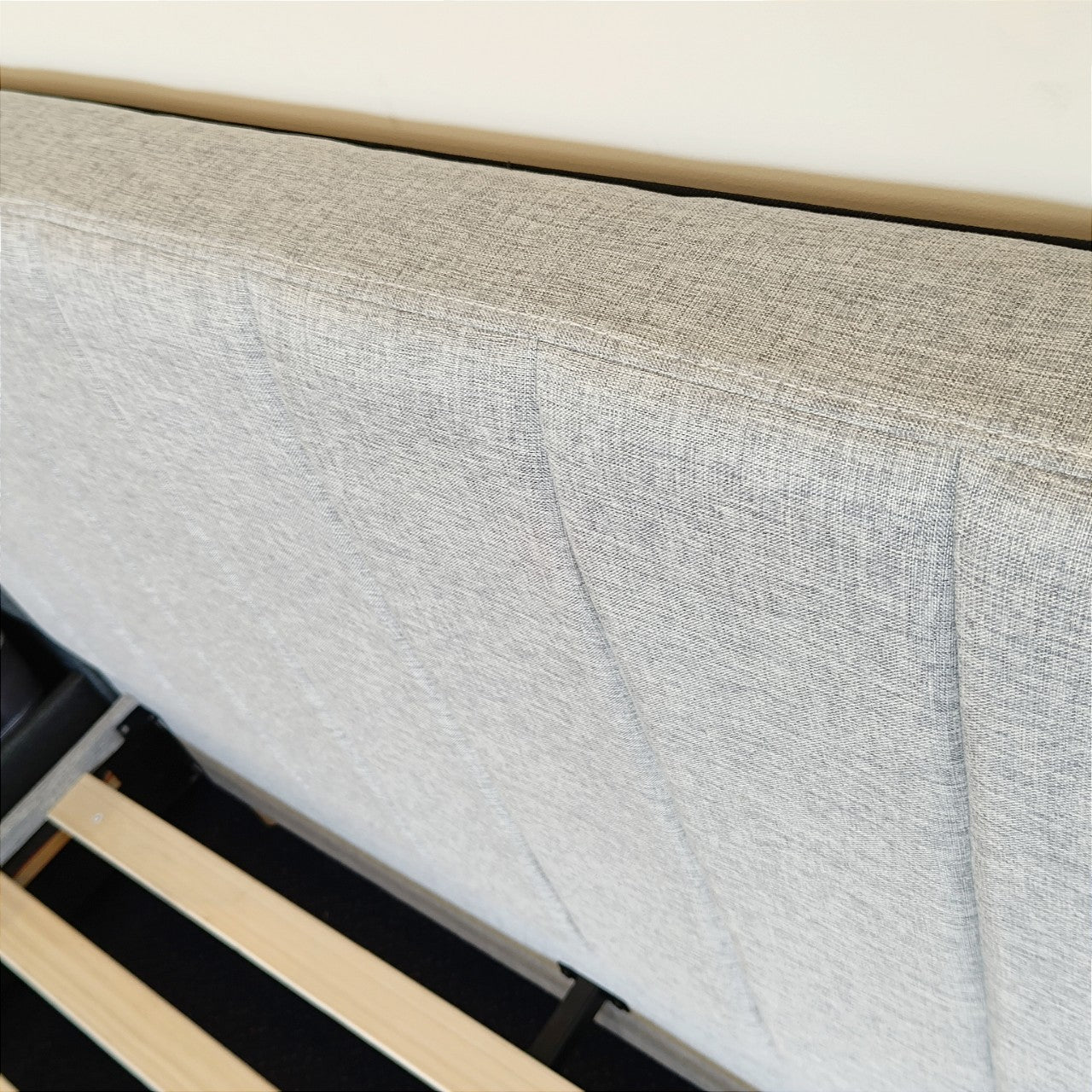 Tranquil haven Linen Light Grey Bedframe - OliOli Store