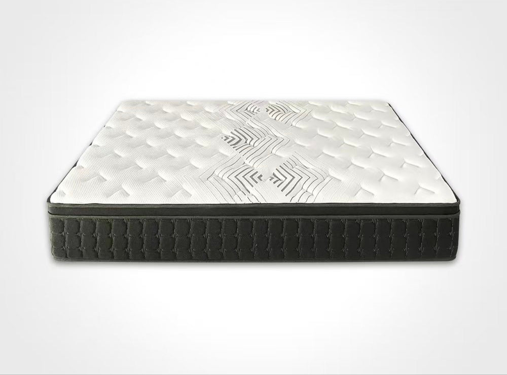 OLIVE ACTIVE Memory Eurotop 5 Zone Pocket Spring Mattress