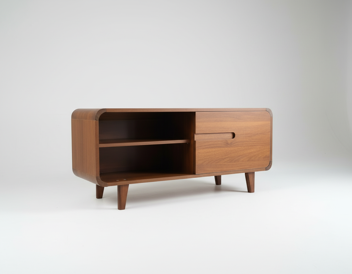FLOOR STOCK CLEARANCE-100cm Walnut Glow Coffee table