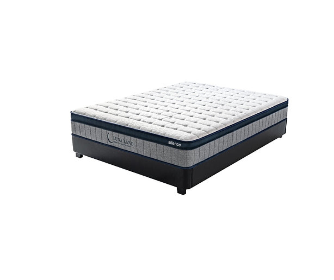 Luna Land "Cozy Rest" Hybrid Mattress – Double Size, Memory Foam & Pocket Spring for Premium Comfort