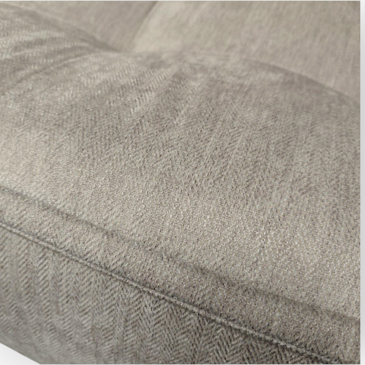 FLOOR STOCK CLEARANCE-TOFU Module Cream fabric sofa