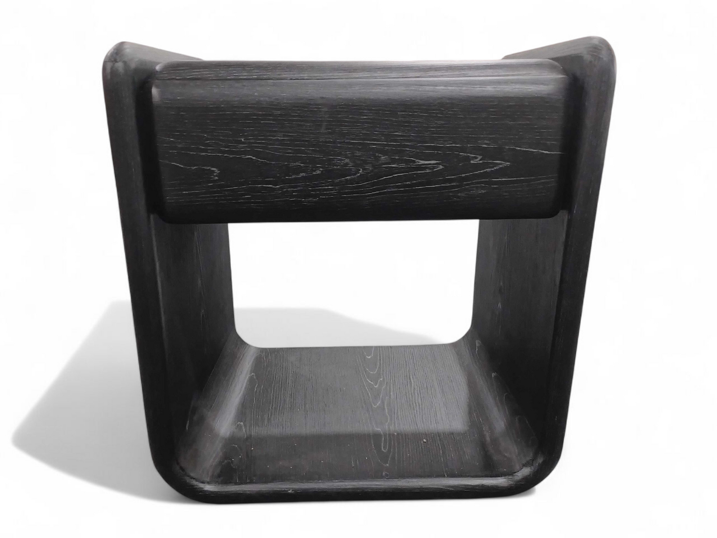 Nora Black Oak Bedside Table