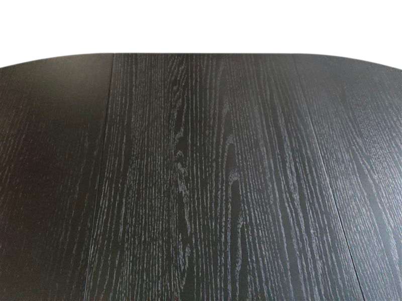 Varenna Extension Dining Table-Black 120-160cm