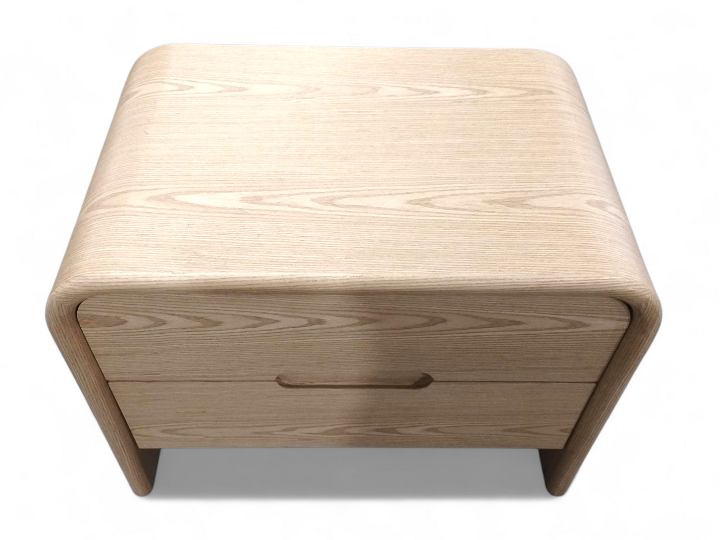 Evelyn Curved Bedside Table