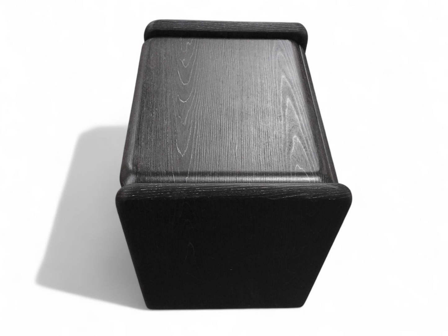 Nora Black Oak Bedside Table