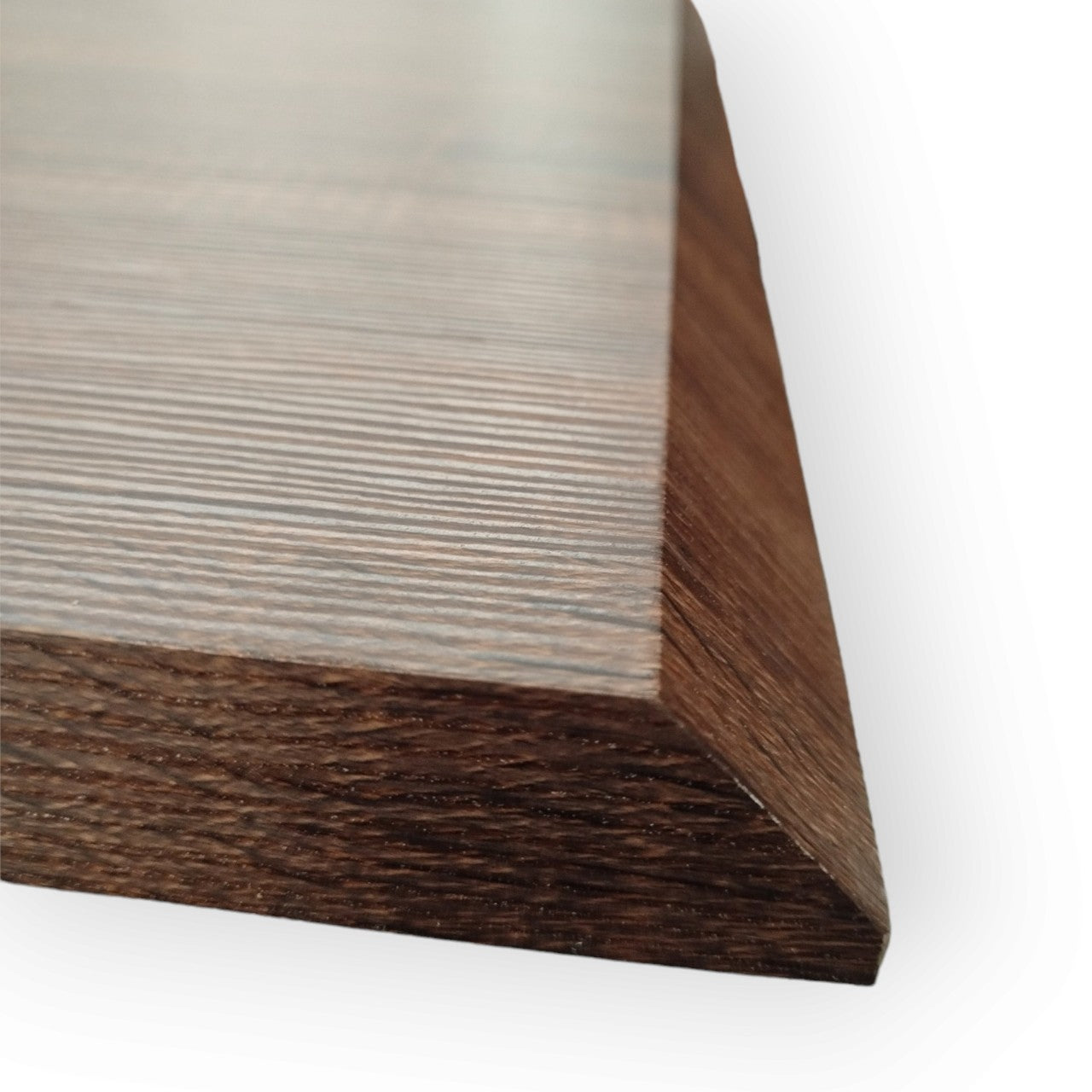 180cm Walnut Dining Table with Black Cross Metal Legs