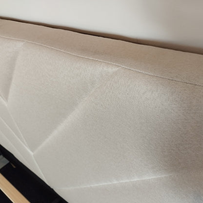 Leavy Serenity Linen Beige Bedframe - OliOli Store
