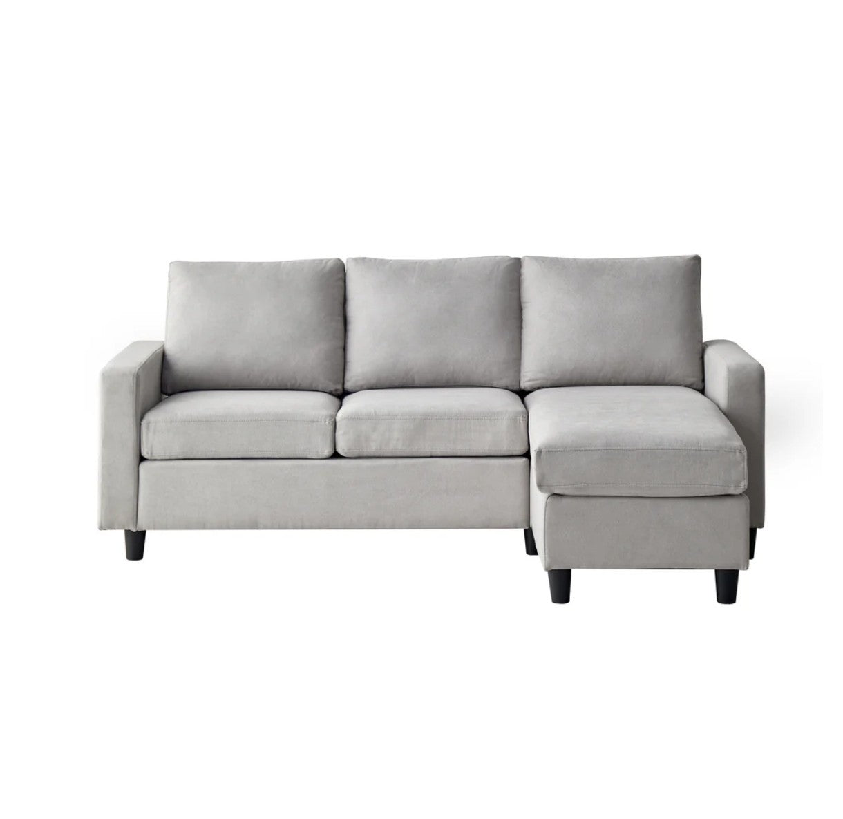Annie Reversible Chaise Sectional Sofa – Contemporary Comfort with Versatile Design