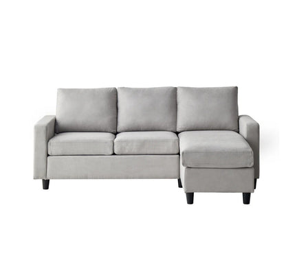 Annie Reversible Chaise Sectional Sofa – Contemporary Comfort with Versatile Design