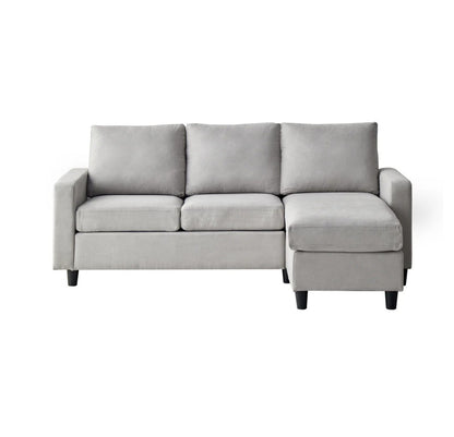 Annie Reversible Chaise Sectional Sofa – Contemporary Comfort with Versatile Design