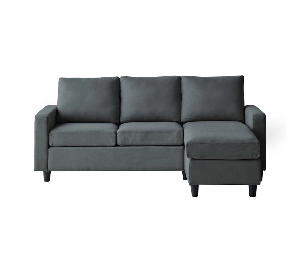 Annie Reversible Chaise Sectional Sofa – Contemporary Comfort with Versatile Design