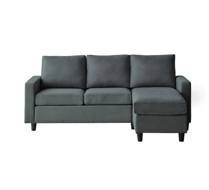 Annie Reversible Chaise Sectional Sofa – Contemporary Comfort with Versatile Design