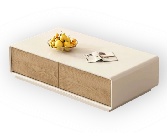 Elegance 130cm Contemporary Coffee Table with Hidden Storage