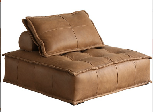 FLOOR STOCK CLEARANCE-TOFU Module Leathaire sofa