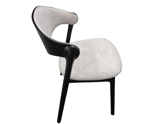 Vesper Black Ashwood Dining Chair