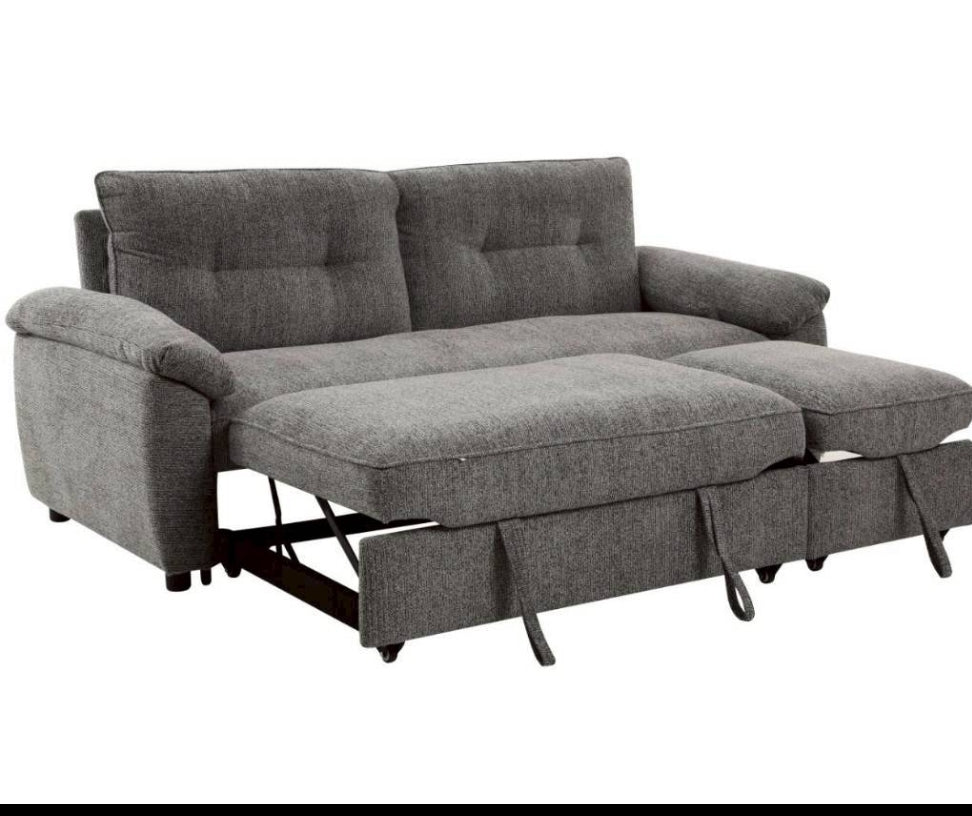 COZY Sofa Bed – 4 in 1 Multi-Function Comfort Lounge-Grey