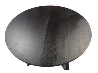 Varenna Extension Dining Table-Black 120-160cm