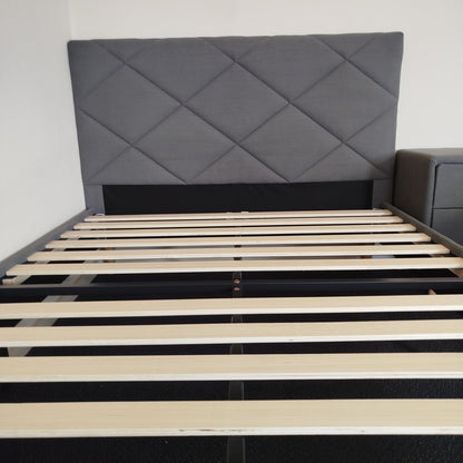 Dimond Shine Corduroy bedframe-Grey