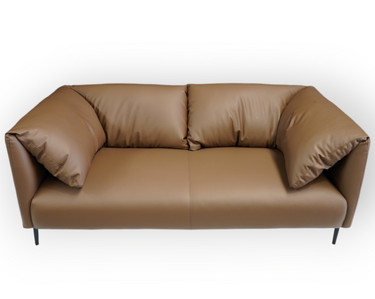 FLOOR STOCK CLEARANCE- Bondi Faux Leather 3-Seater Sofa – Superior Comfort with Modern Design