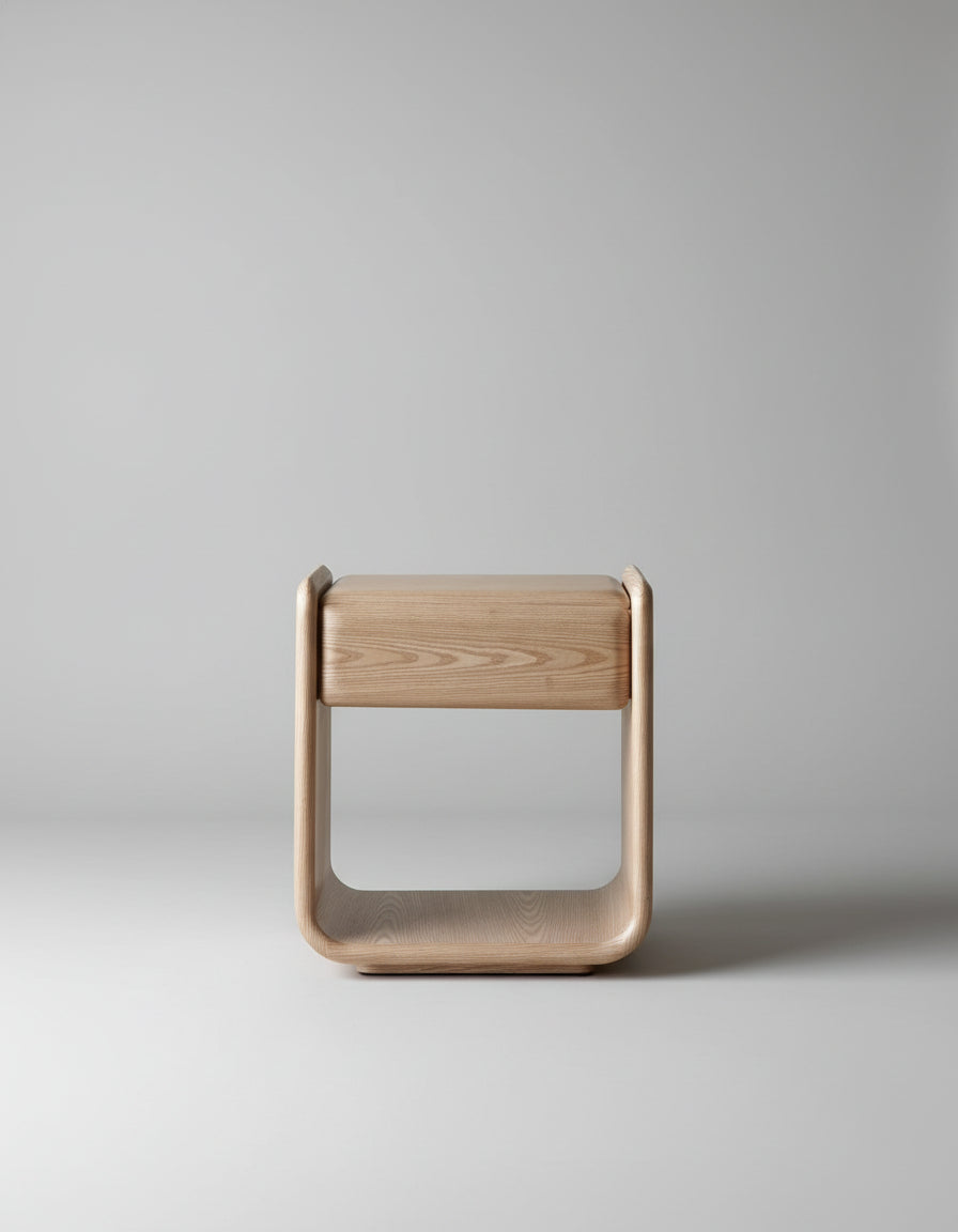 Nora Natural Oak Bedside Table