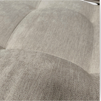 FLOOR STOCK CLEARANCE-TOFU Module Cream fabric sofa