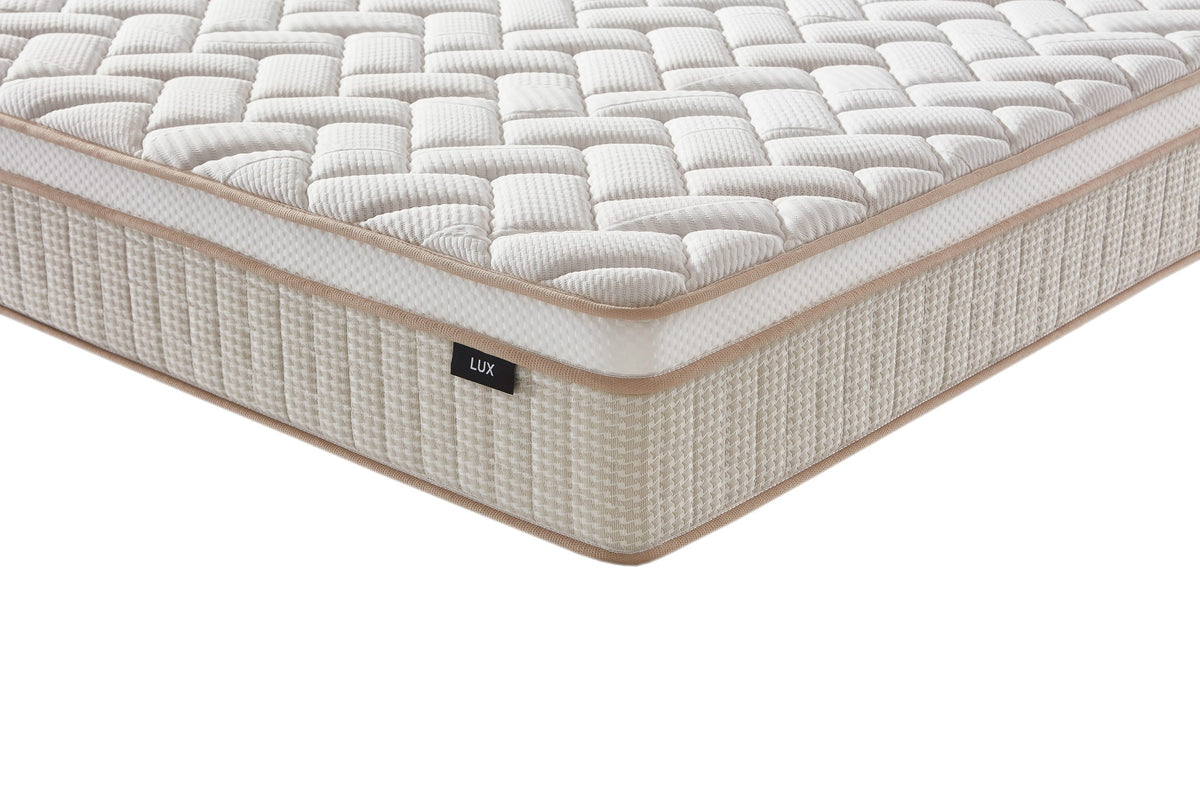 LUX Memory Comfort Medium Soft Pocket Spring Mattress