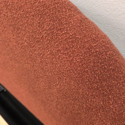 New Chic Cozy Bouclé Bedframe -- Rust
